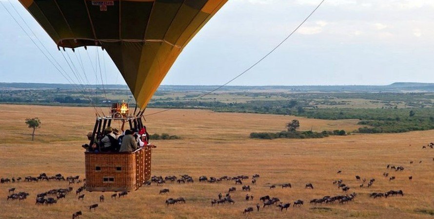 Hot air Balloon Safaris in Masai Mara National Reserve