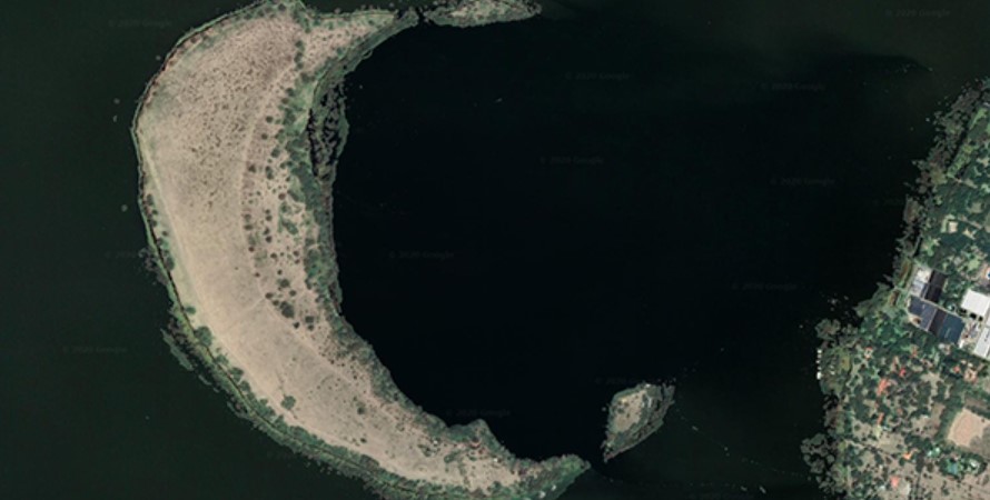 Crescent Island found in Lake Naivasha