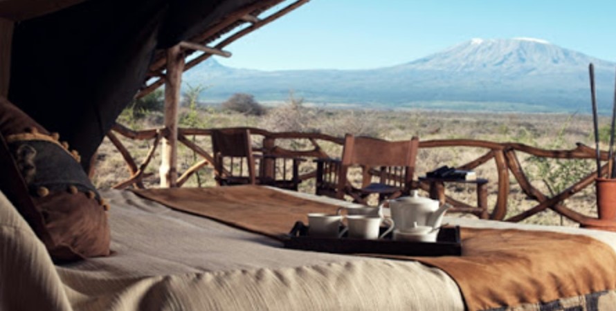 Satao Elerai Camp in Amboseli National park