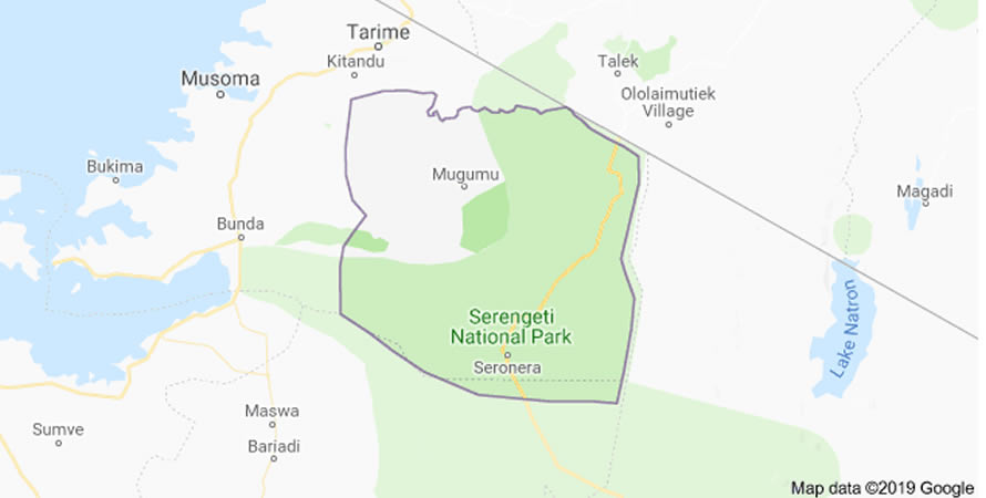 Serengeti District and Serengeti National Park