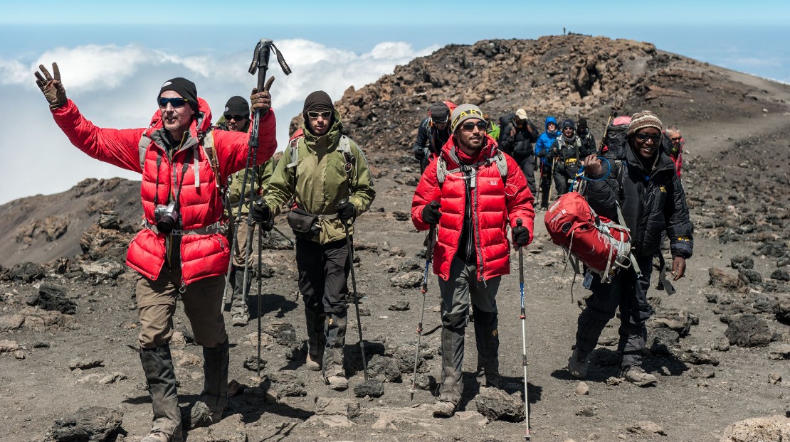 carry along with the trekking pole for a convenient Kilimanjaro hiking safari