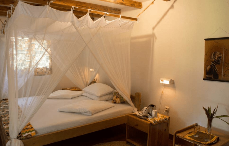 A single room at Meru View Lodge