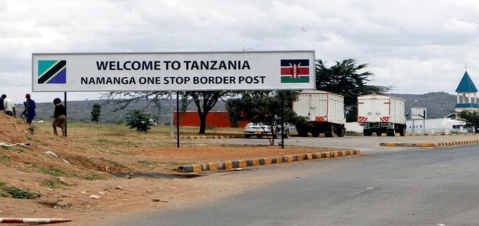 Crossing the border while in Tanzania and Kenya