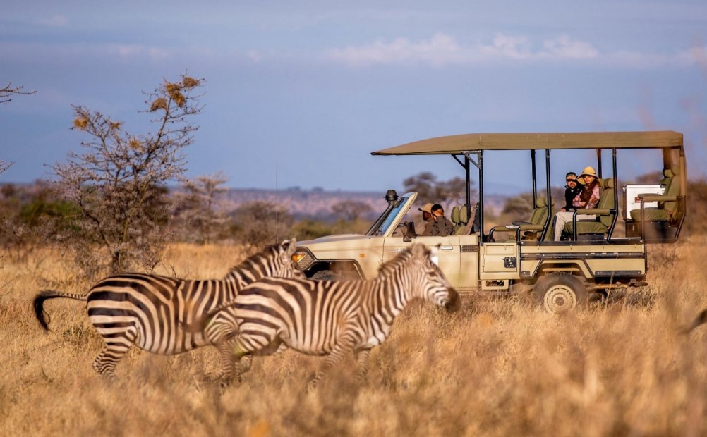 Enjoy game drives at the Selous Game Reserve