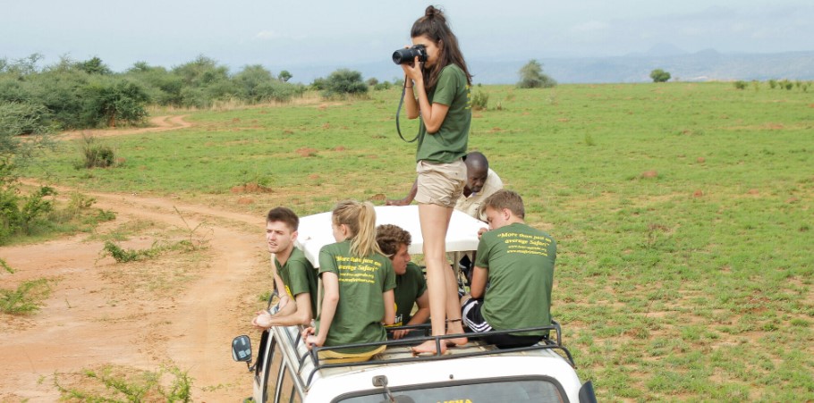 Wildtier-Safarireisen für Studenten in Uganda